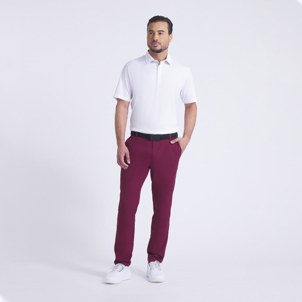 PUMA Golf Trousers - Tailored Dealer Pant - Ruby Shimmer AW25