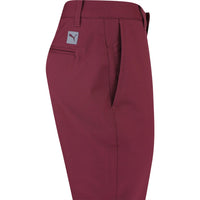 PUMA Golf Trousers - Tailored Dealer Pant - Ruby Shimmer AW25