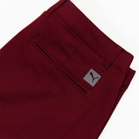 PUMA Golf Trousers - Tailored Dealer Pant - Ruby Shimmer AW25