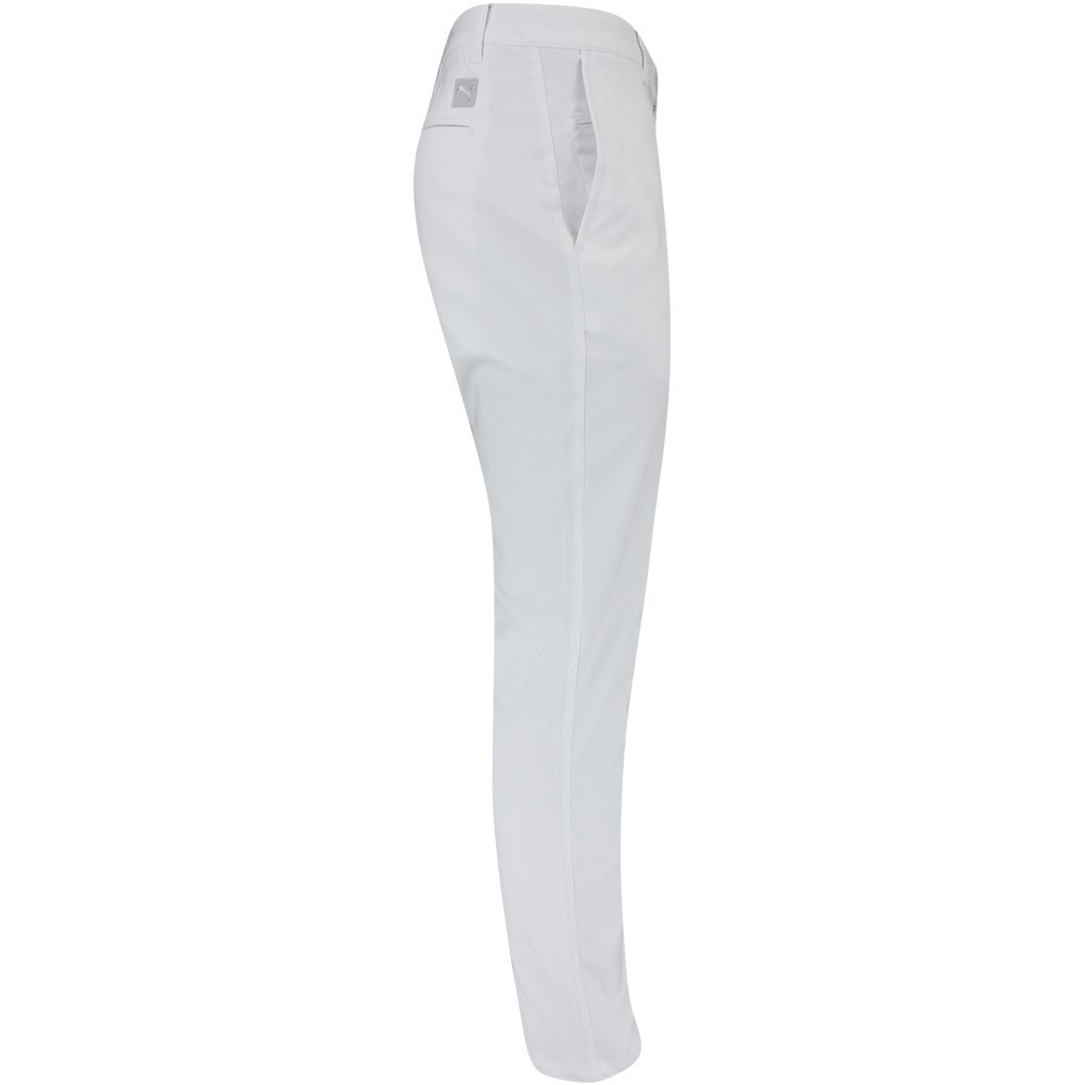 PUMA Golf Trousers - Tailored Dealer Pant - White Glow SS25