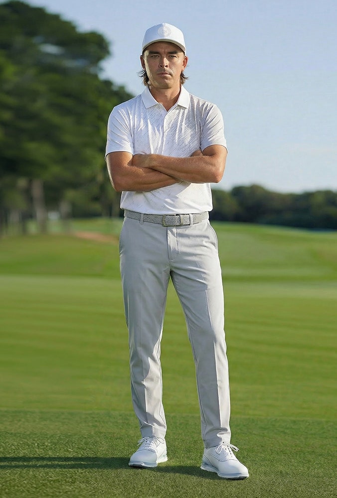 Rickie Fowler - Genesis Inv. Golf Shirt - Saturday 2026