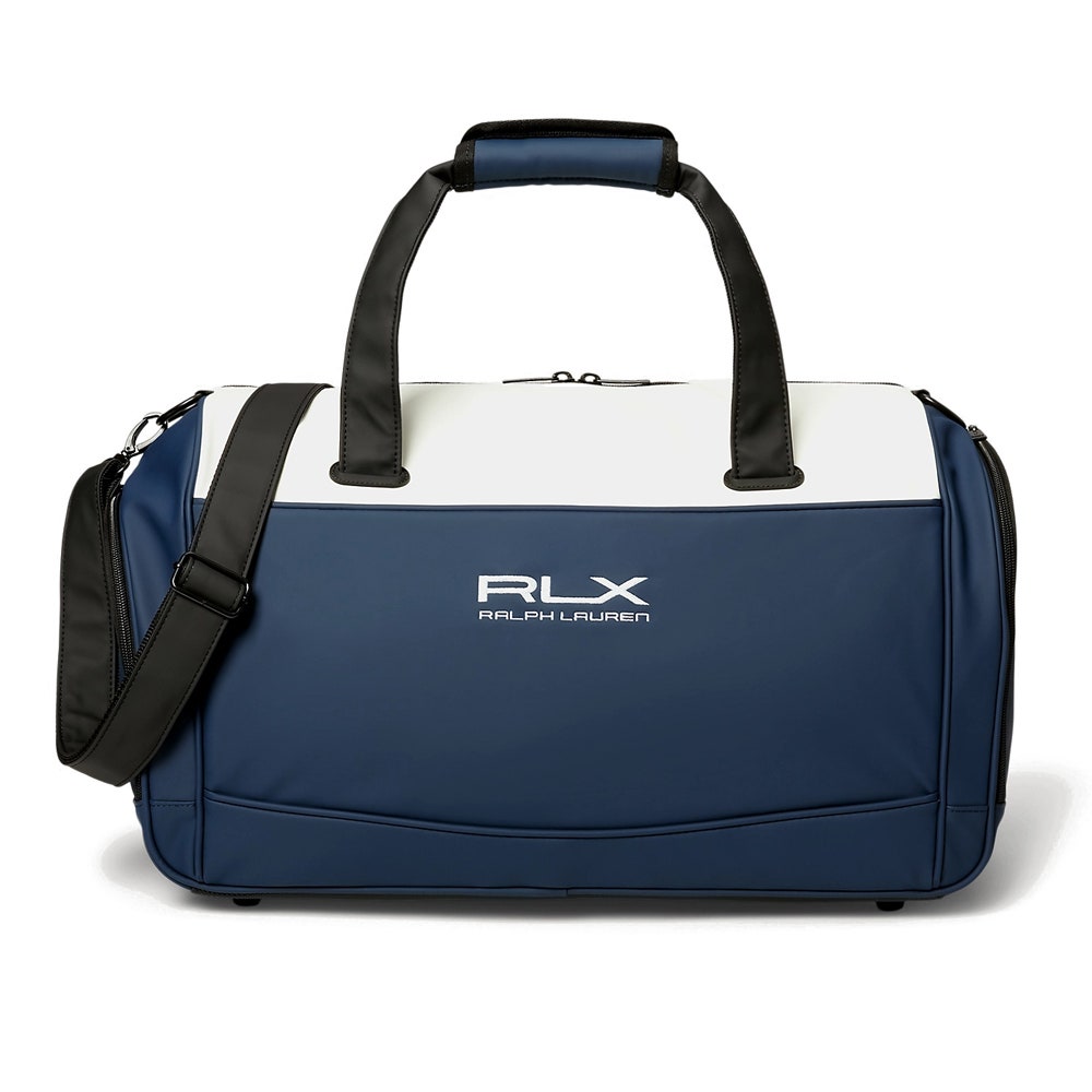 RLX Golf Bag - Boston Duffle - Navy - White SS26 – Golfposer.com