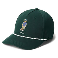 RLX Golf Cap - Bear Logo Rope Hat - Moss Agate SS26