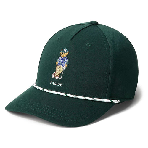 RLX Golf Cap - Bear Logo Rope Hat - Moss Agate SS26
