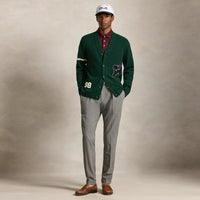RLX Golf Cardigan - Varsity Cashmere - Green Multi AW26