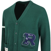 RLX Golf Cardigan - Varsity Cashmere - Green Multi AW26
