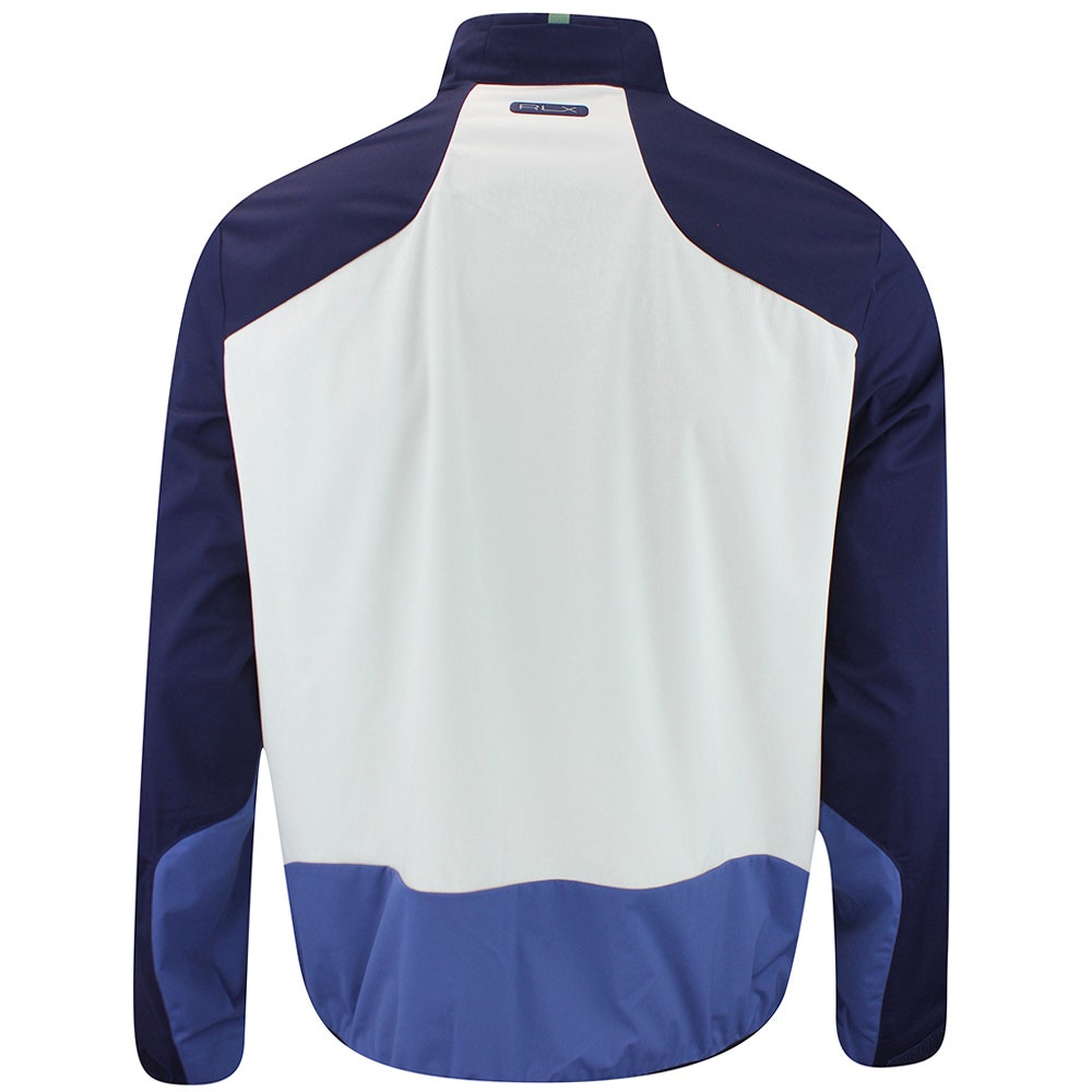 RLX Golf Jacket - 2.5 Layer Packable FZ - Old Royal Multi FA25