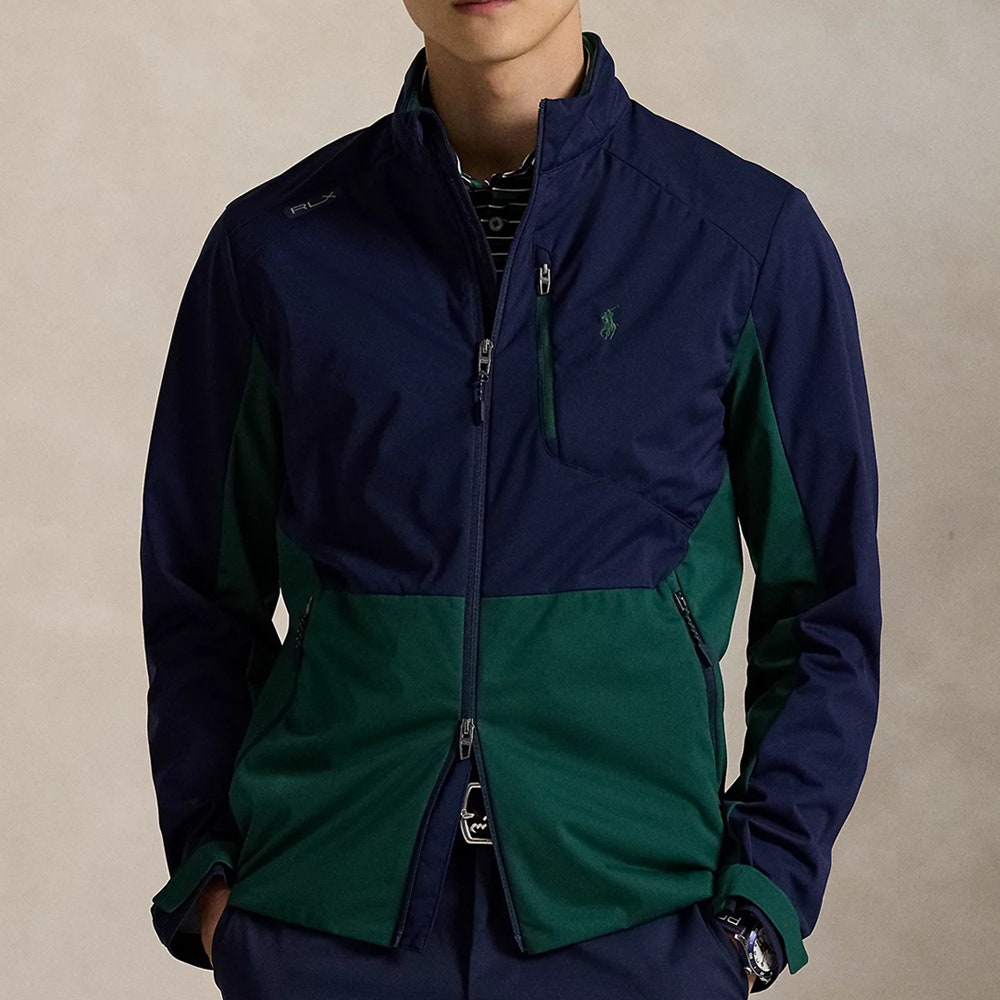 RLX Golf Jacket - 2.5 Layer Packable FZ - Vintage Pine FA25