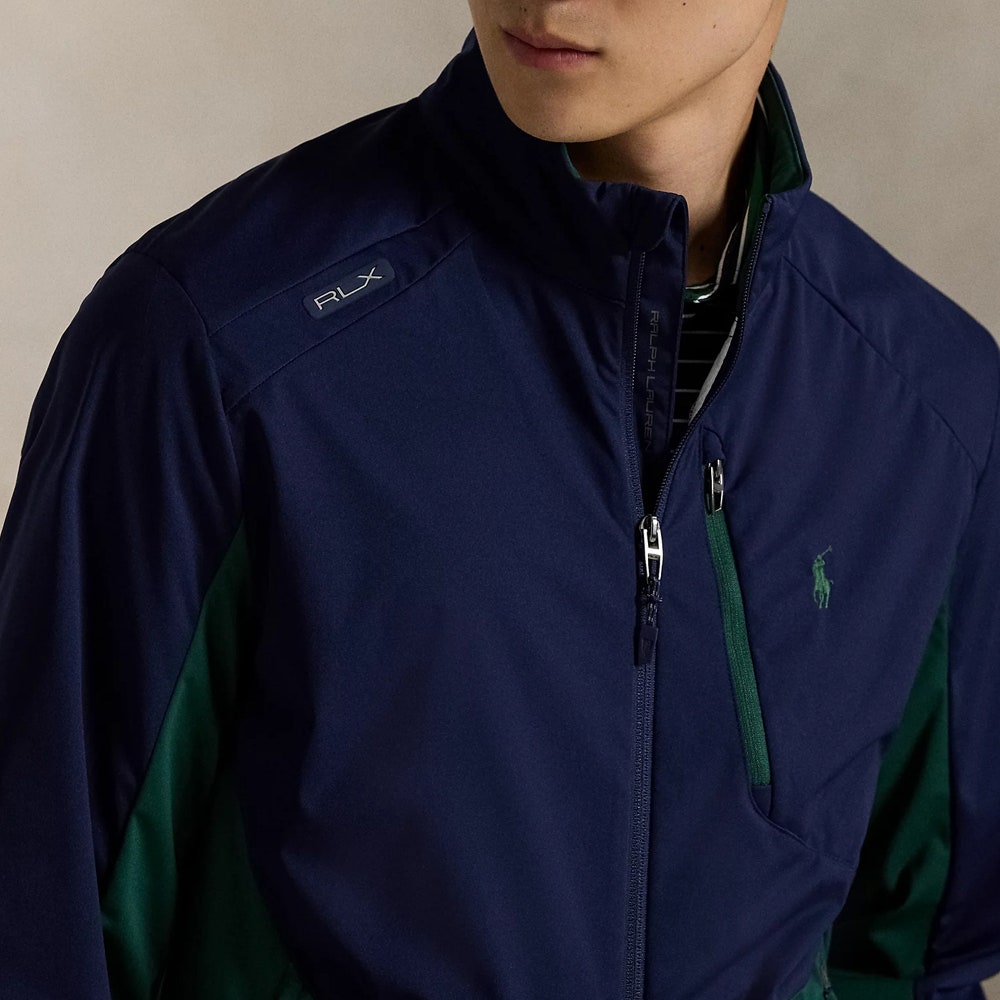 RLX Golf Jacket - 2.5 Layer Packable FZ - Vintage Pine FA25