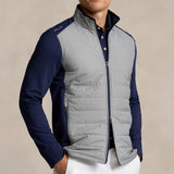 RLX Golf Jacket - Quilted Coolwool FZ - Peak Grey AW24