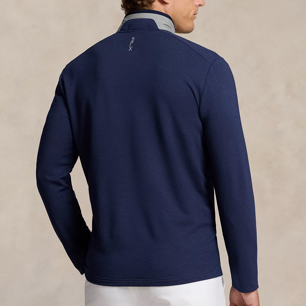 RLX Golf Jacket - Quilted Coolwool FZ - Peak Grey AW24