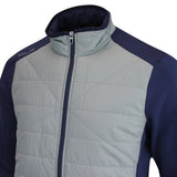 RLX Golf Jacket - Quilted Coolwool FZ - Peak Grey AW24