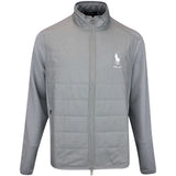RLX Golf Jacket - RL Tour Pro Logo Coolwool FZ - Peak Grey FA25