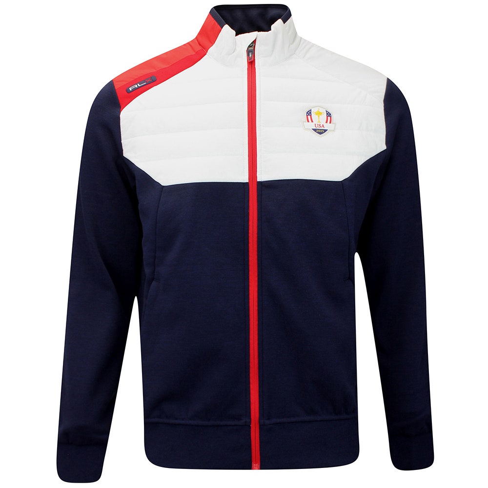 RLX Golf Jacket - Ryder Cup Quilted Coolwool - Team USA 2025