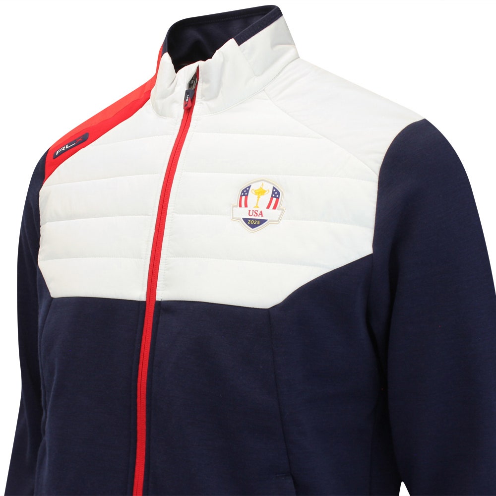 RLX Golf Jacket - Ryder Cup Quilted Coolwool - Team USA 2025