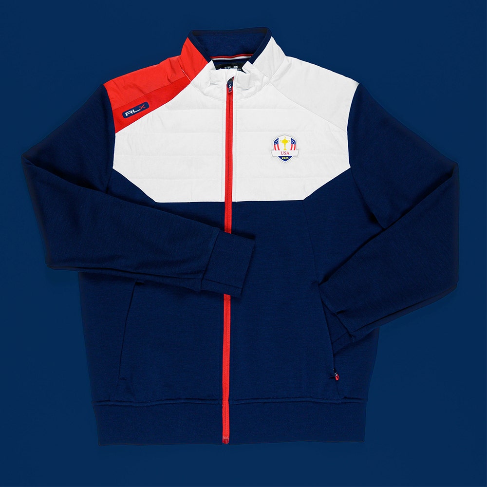 RLX Golf Jacket - Ryder Cup Quilted Coolwool - Team USA 2025