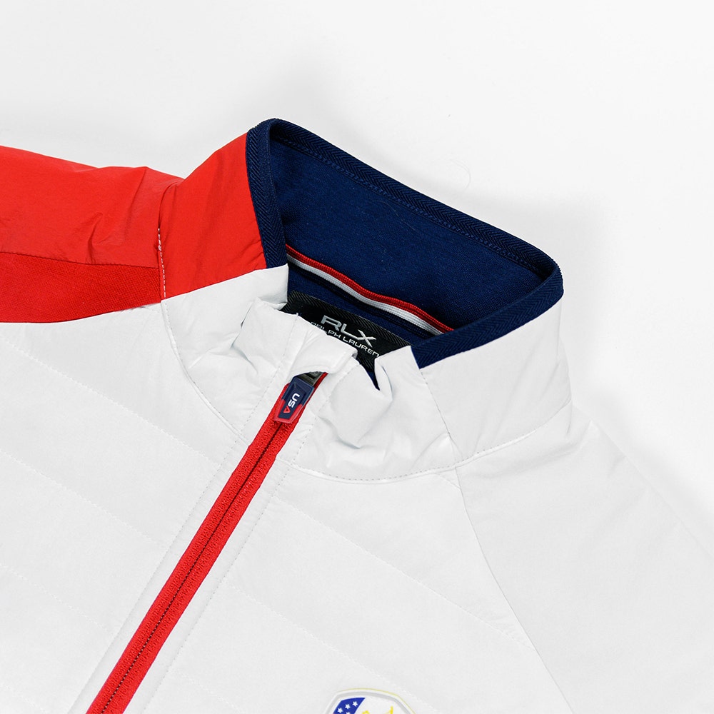 RLX Golf Jacket - Ryder Cup Quilted Coolwool - Team USA 2025