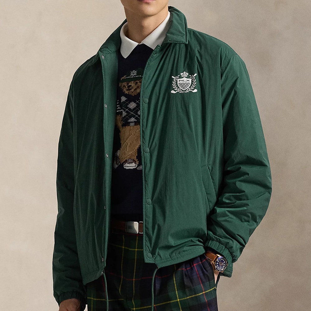 RLX Golf Jacket - Windbreaker Shacket - Moss Agate SS26