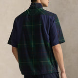 RLX Golf Jacket - Woven SS Windshirt - Tartan Print SS26