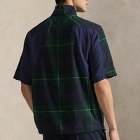 RLX Golf Jacket - Woven SS Windshirt - Tartan Print SS26