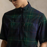 RLX Golf Jacket - Woven SS Windshirt - Tartan Print SS26