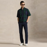 RLX Golf Jacket - Woven SS Windshirt - Tartan Print SS26