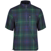 RLX Golf Jacket - Woven SS Windshirt - Tartan Print SS26