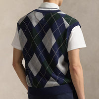 RLX Golf Jumper - CoolMax Sweater Vest - Argyle Multi SS26