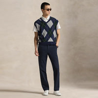RLX Golf Jumper - CoolMax Sweater Vest - Argyle Multi SS26