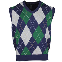 RLX Golf Jumper - CoolMax Sweater Vest - Argyle Multi SS26