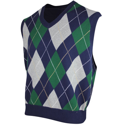 RLX Golf Jumper - CoolMax Sweater Vest - Argyle Multi SS26