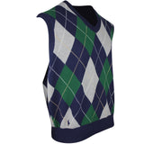 RLX Golf Jumper - CoolMax Sweater Vest - Argyle Multi SS26