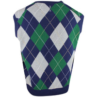 RLX Golf Jumper - CoolMax Sweater Vest - Argyle Multi SS26