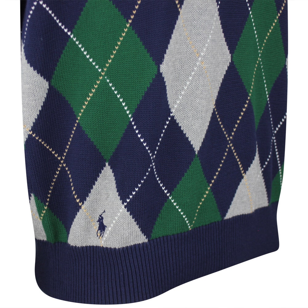RLX Golf Jumper - CoolMax Sweater Vest - Argyle Multi SS26
