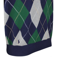 RLX Golf Jumper - CoolMax Sweater Vest - Argyle Multi SS26