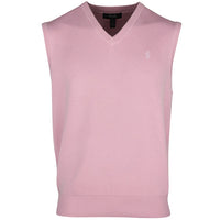 RLX Golf Jumper - CoolMax Sweater Vest - Dusty Carmel Pink SS26
