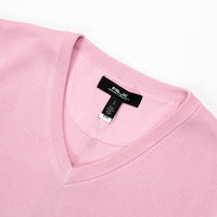RLX Golf Jumper - CoolMax Sweater Vest - Dusty Carmel Pink SS26