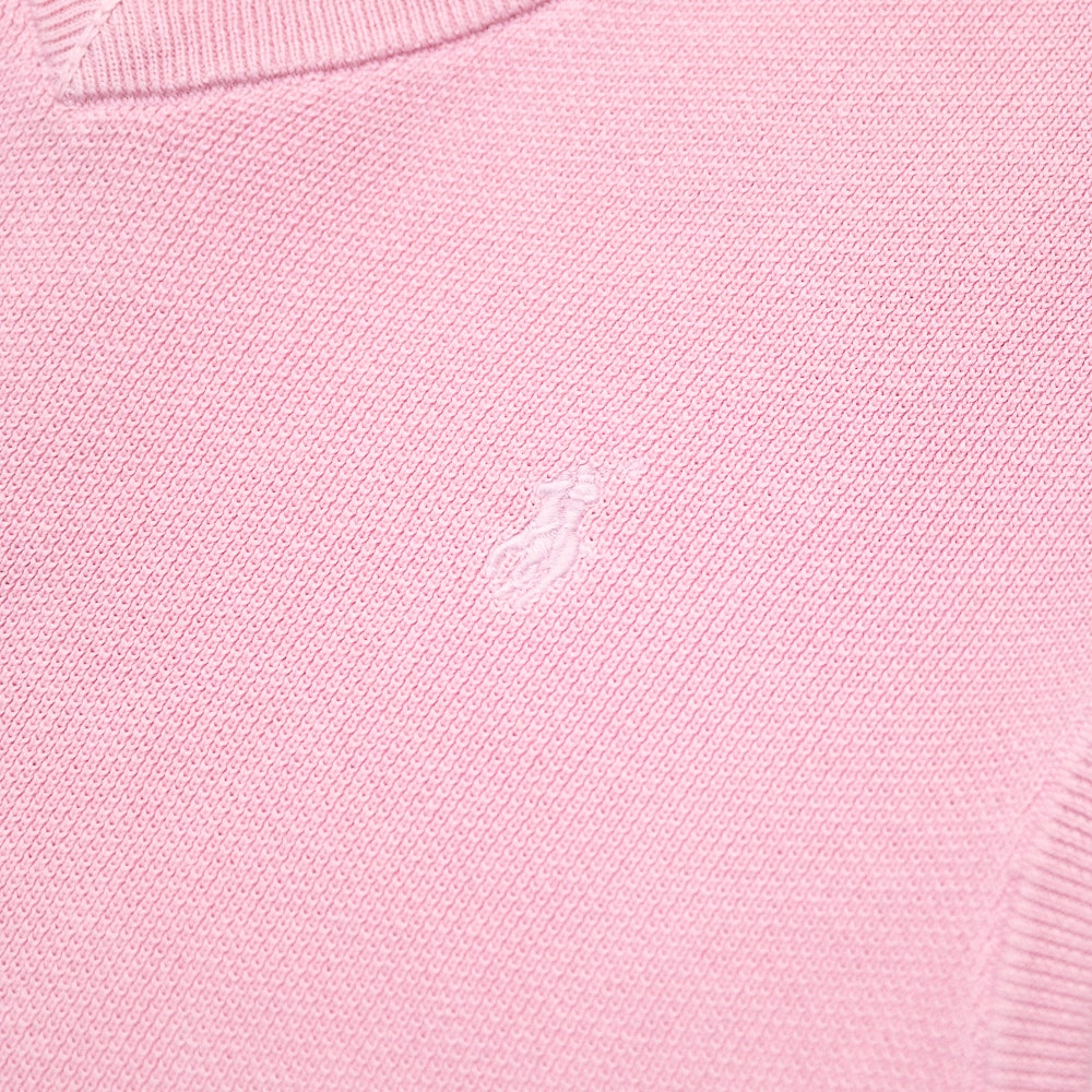 RLX Golf Jumper - CoolMax Sweater Vest - Dusty Carmel Pink SS26