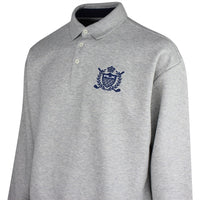 RLX Golf Jumper - Heavyweight Sweater Polo - Andover Heather SS26