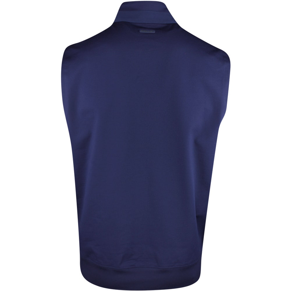 RLX Golf Jumper - Lux Performance QZ Vest - Refined Navy SS25