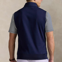 RLX Golf Jumper - Lux Performance QZ Vest - Refined Navy SS25