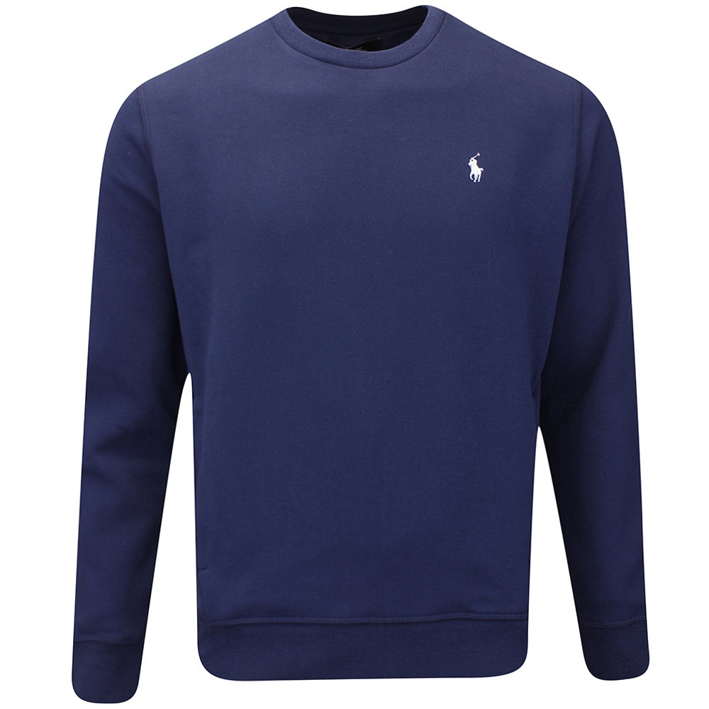 RLX Golf Jumper - Magic Fleece Crew Neck - Refined Navy FA25
