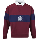 RLX Golf Jumper - Oversized Rugby Sweater - Rich Ruby FA25