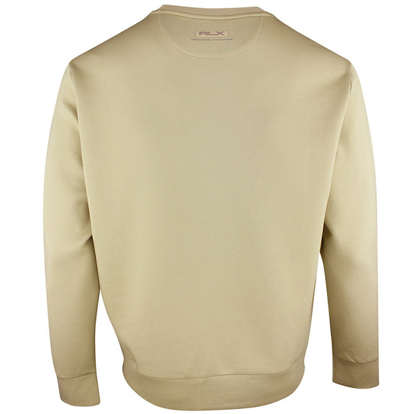 RLX Golf Jumper - RL Tour Pro Logo Fleece CN - Classic Khaki SS26
