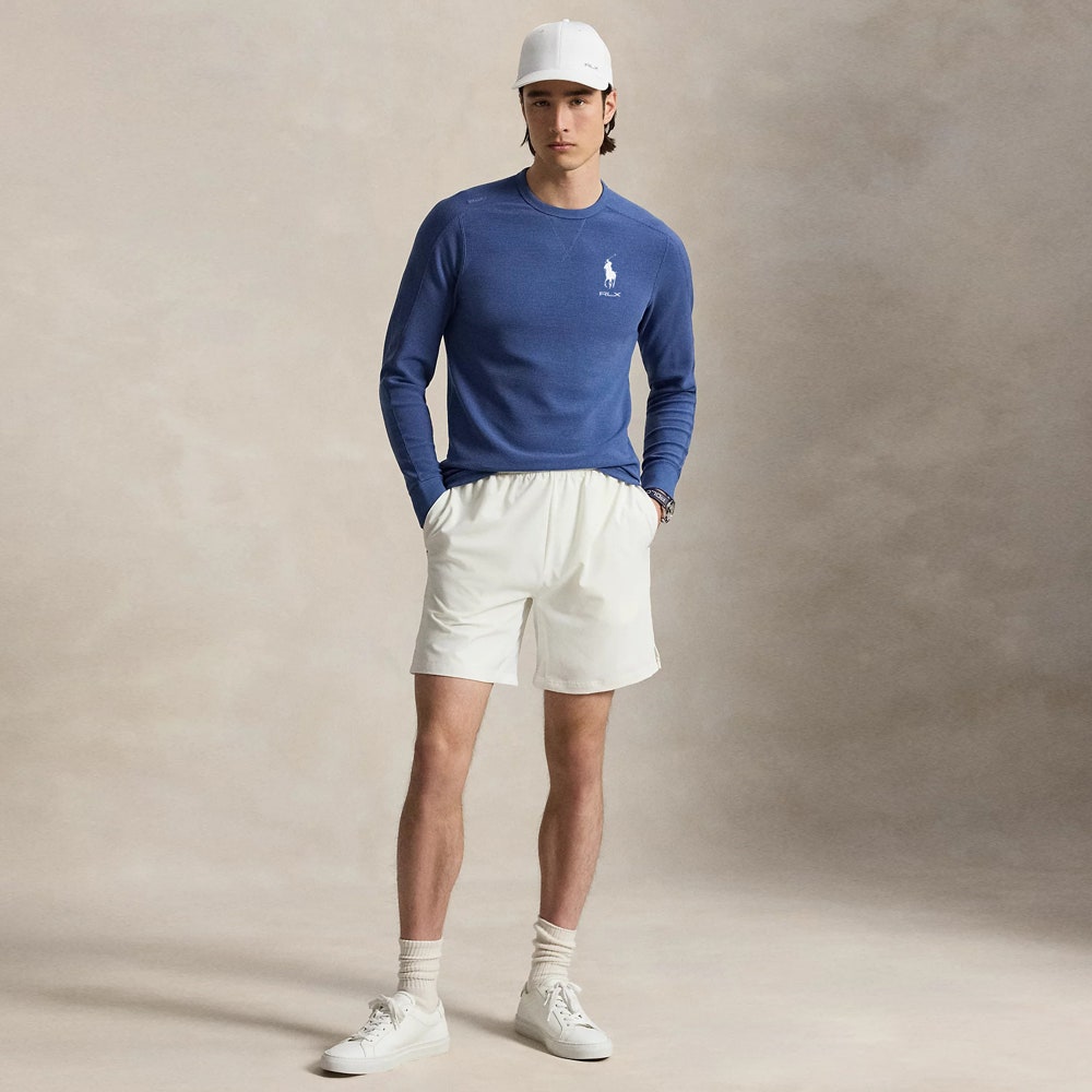 RLX Golf Jumper - RL Tour Pro Logo TW Crew Neck - Old Royal AW26