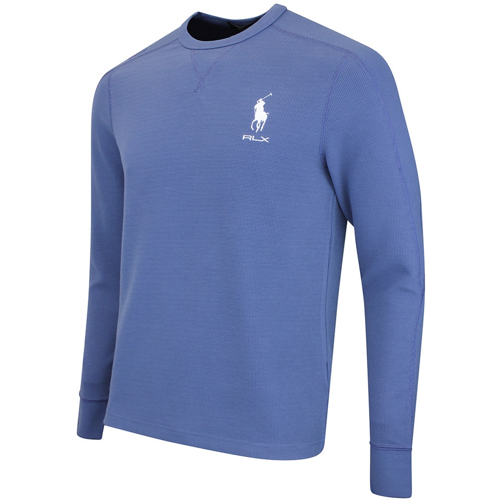 RLX Golf Jumper - RL Tour Pro Logo TW Crew Neck - Old Royal AW26