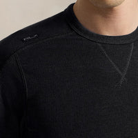 RLX Golf Jumper - RL Tour Pro Logo TW Crew Neck - Polo Black AW26