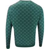RLX Golf Pullover - CoolMax Merino Crew Neck - Green Multi FA25