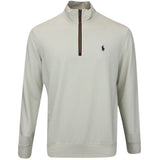 RLX Golf Pullover - Fine Guage Terry QZ - Stone Pebble FA25