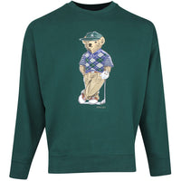 RLX Golf Pullover - Heavyweight Bear Logo CN - Refined Green SS26